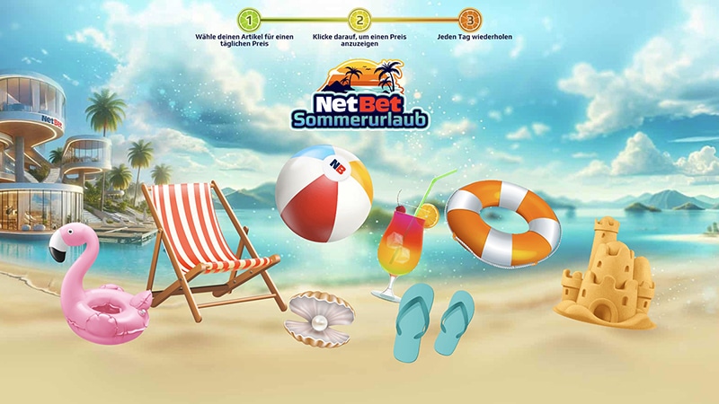 NetBet Sommerurlaub 2024 mit tollen Gewinnen!