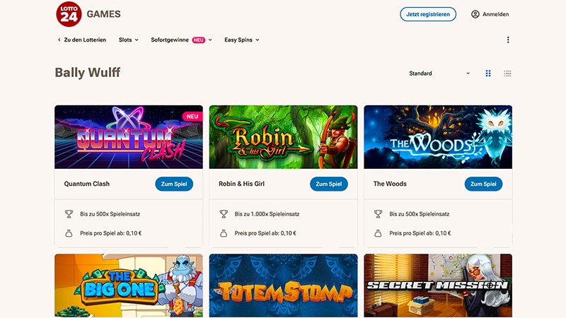 Neue Highlight-Spiele in deutschen Bally Wulff Casinos!