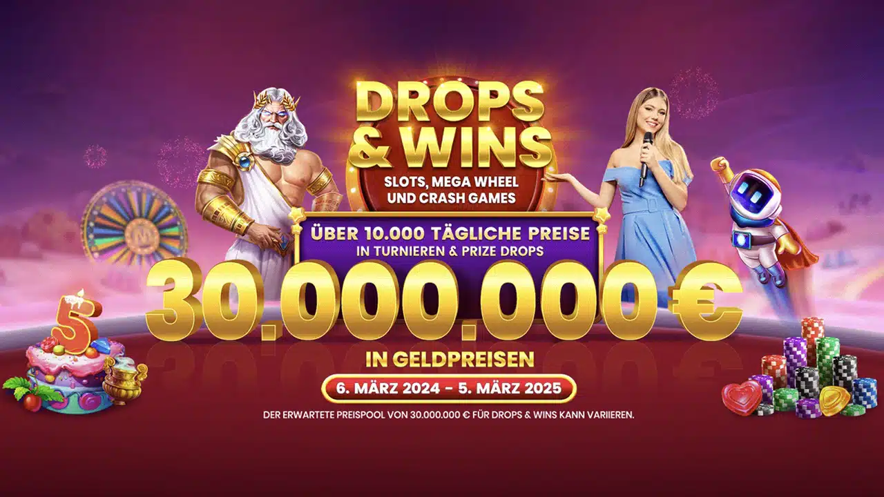 Pragmatic Play Drops & Wins Slots jeden Tag Jackpots