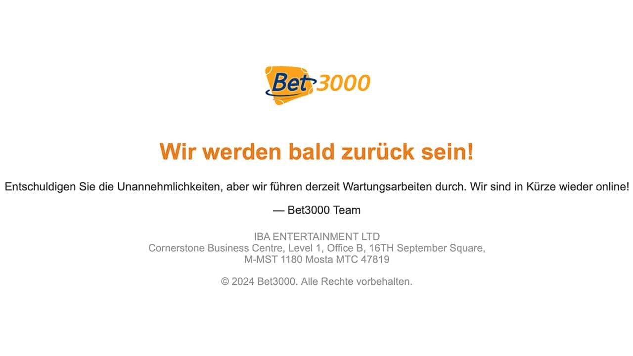 wettanbieter bet3000 deutsche lizenz verloren