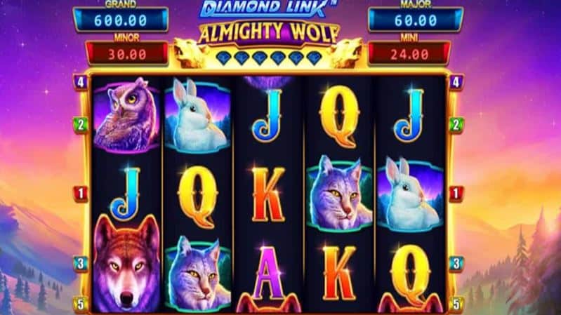 Diamond Link Almighty Wolf Jackpot