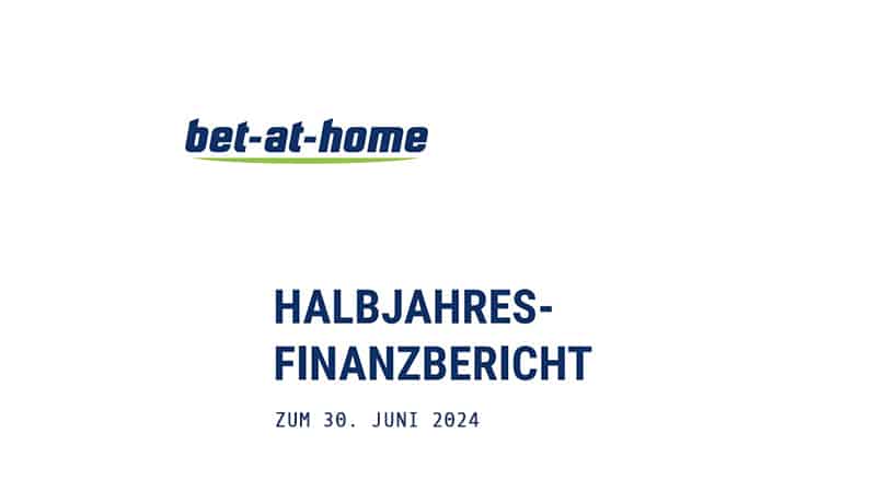 bet-at-home.com AG EURO 2024 Boom sorgt für Umsatzplus im 1. Halbjahr!