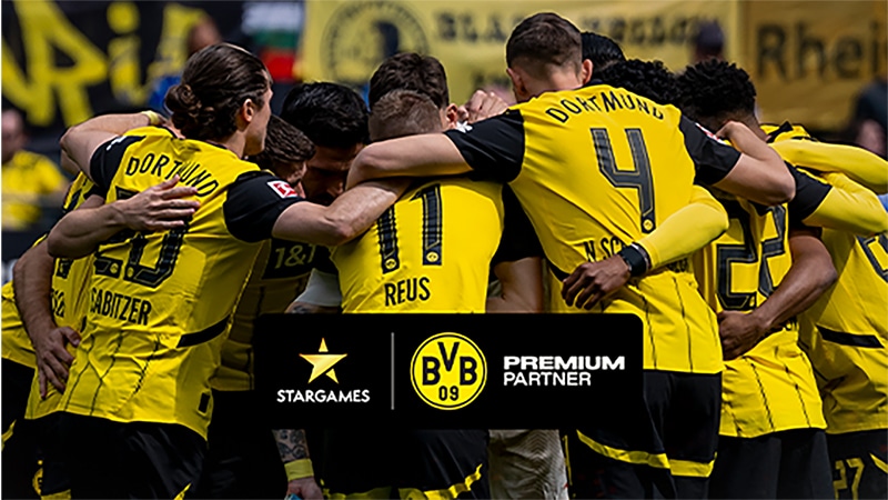 StarGames und Borussia Dortmund sind Partner