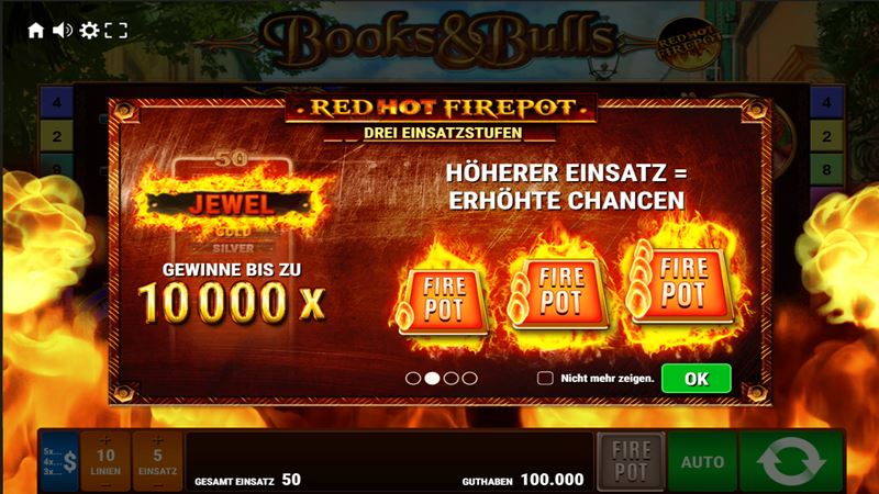 Books & Bulls Red Hot Firepot