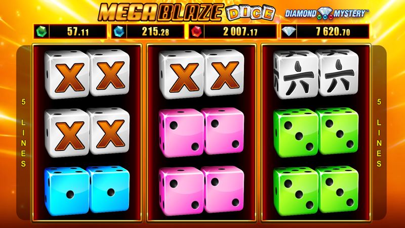 Diamond Mystery - Mega Blaze Dice Walzenset