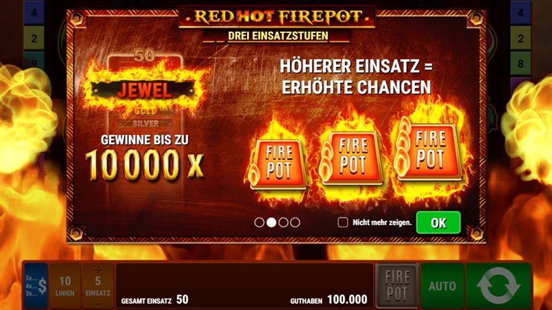 Explodiac Red Hot Firepot 