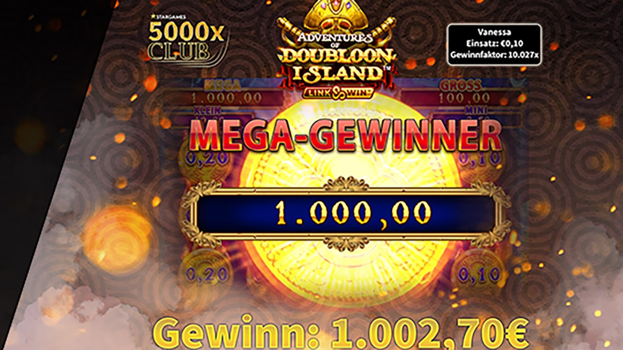 Adventures of Doubloon Island Mega-Jackpot