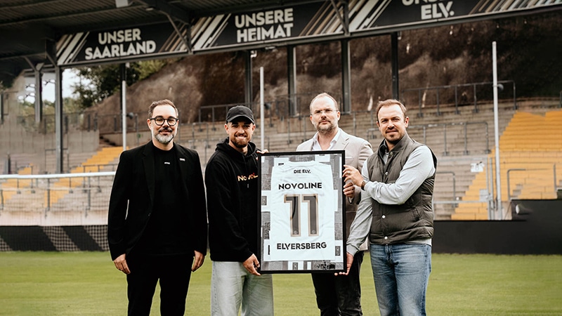 NOVOLINE Casino-Marke mit neuem Sponsoring-Paket beim SV Elversberg