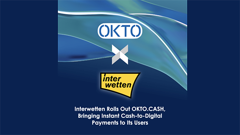 OKTO.CASH: Neue verfügbare Zahlungsmethode bei Interwetten!