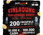 slotmagie halloweek mit 10 000 euro und 100 000 freispielen