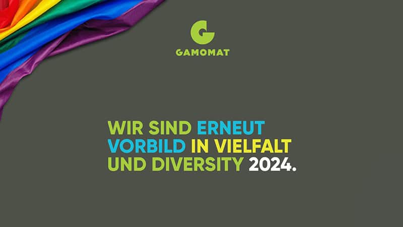 GAMOMAT ist Vorbild in Vielfalt und Diversity 2024