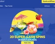 sunmaker casino 20 super cash spins auf yggdrasil slot spina colada