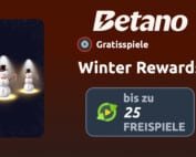 betano winter rewards 25 freispiele ohne einzahlung