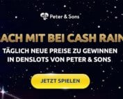drueckglueck cash rain und free spins mit peters und sons slots