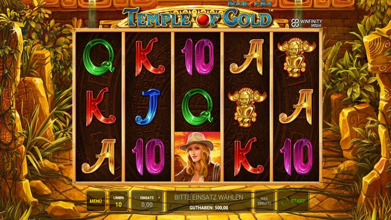 Book of Ra - Temple of Gold 