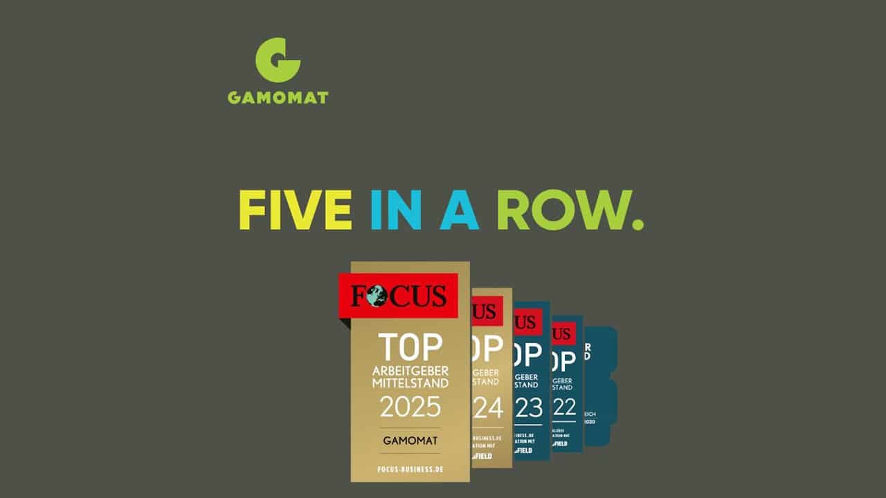 focus business erklaert gamomat zum top arbeitgeber 2025