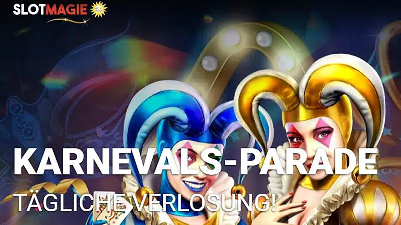SlotMagie Karneval: Freispiele ohne Einzahlung & 50&euro; gewinnen!