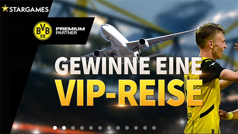 StarGames Gewinnspiel Champions League VIP-Tickets für Sporting vs BVB!