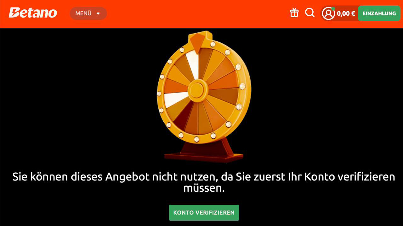 Spin und Win nur bei Betano verifiziert Spin und Win nur bei Betano verifiziert