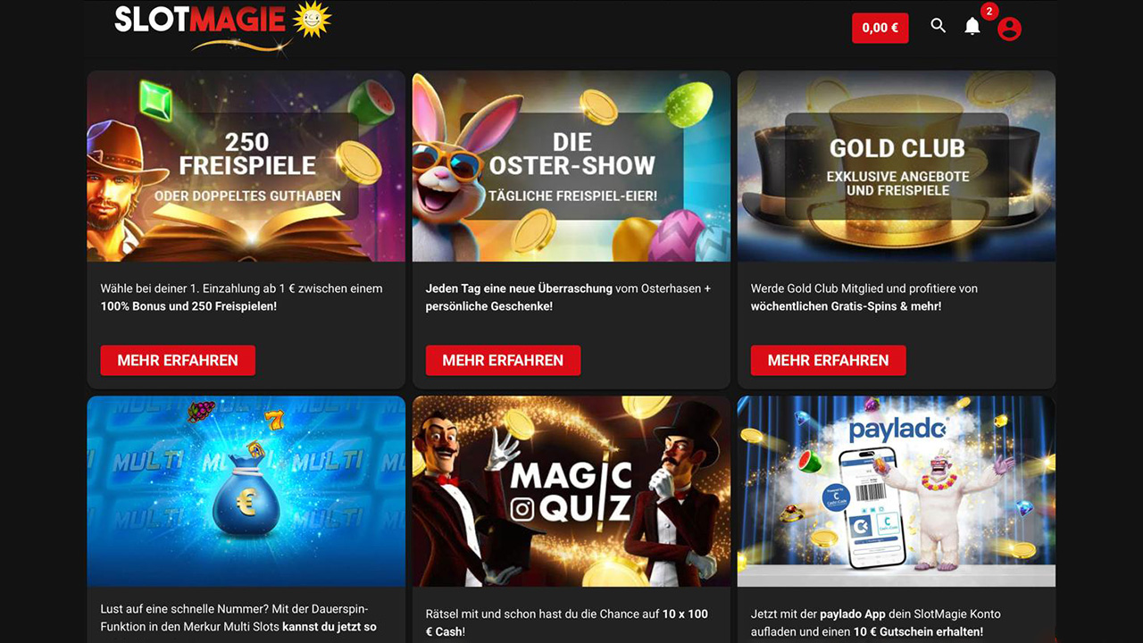 SlotMagie Casino Ostern Bonus aktivieren SlotMagie Casino Ostern Bonus aktivieren