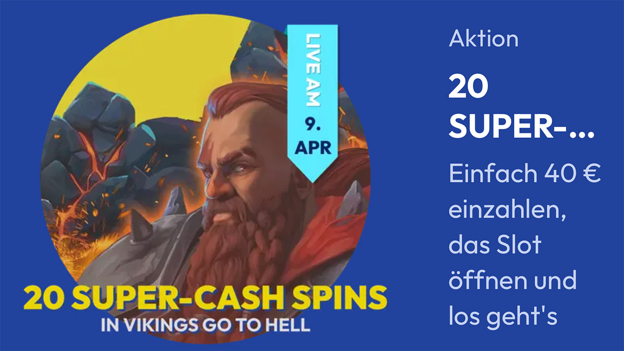 Sunmaker Vikings Go To Hell 20 Super Cash-Spins Sunmaker Vikings Go To Hell 20 Super Cash-Spins