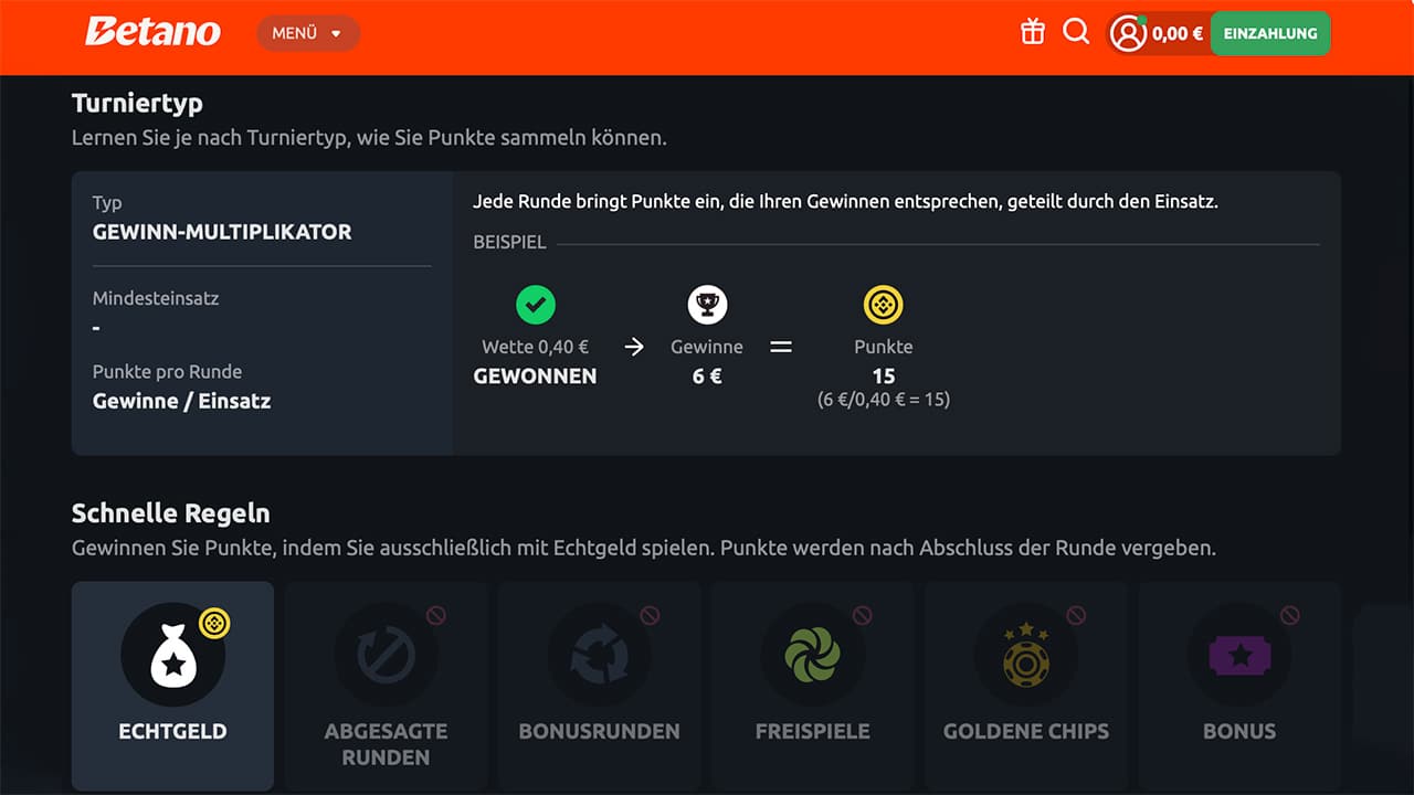Betano Turniertyp Rechnung Betano Turniertyp Rechnung