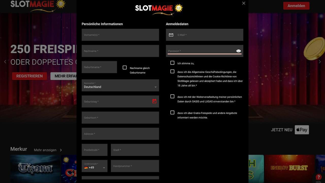 CrazyBuzzer Registrierung über SlotMagie CrazyBuzzer Registrierung über SlotMagie