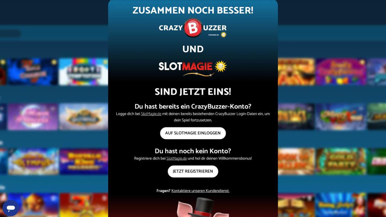 CrazyBuzzer wird SlotMagie CrazyBuzzer wird SlotMagie