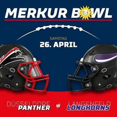 Merkur Bowl 2025 Düsseldorf Panther vs Langenfeld Longhorns