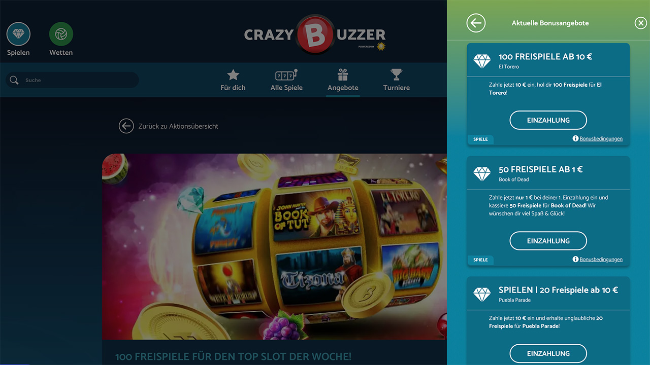 Slot-O-Mat Angebot freischalten Slot-O-Mat Angebot freischalten