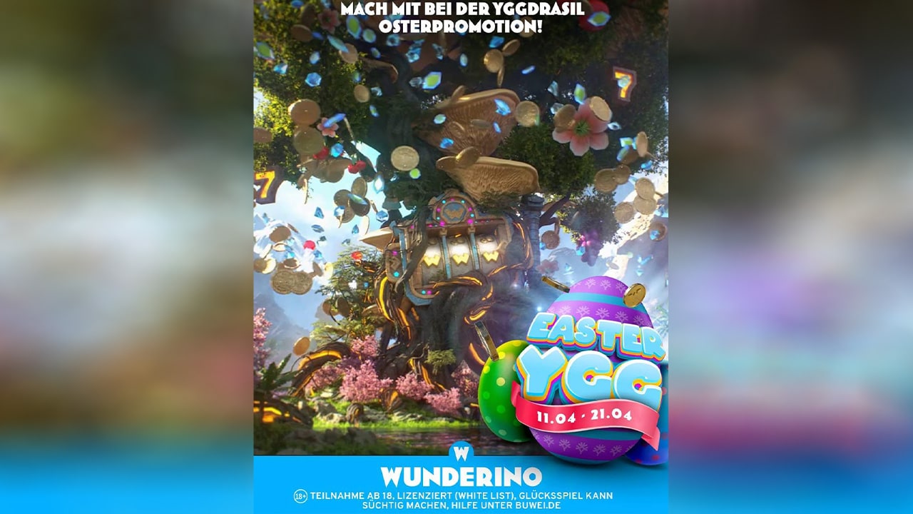 Wunderino Yggdrasil Oster-Promotion 2025