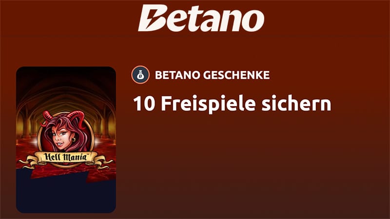 Betano 10 Freispiele geschenkt – keine Einzahlung!