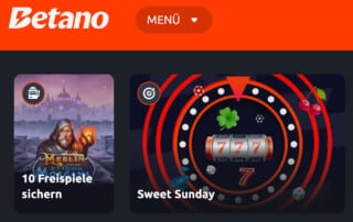 betano sweet sunday 10 plus 33 gratis freispiele sichern