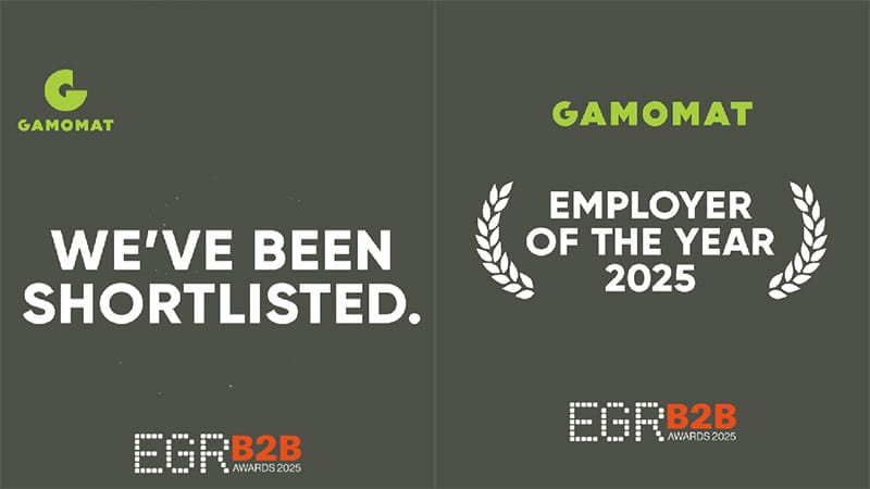 EGR B2B Awards 2025 – GAMOMAT ist nominiert!
