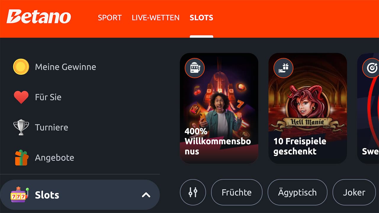 Hell Mania 10 Freispiele ohne Einzahlung bei Betano