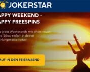 jokerstar casino ab ins bonus wochenende mit happy free spins