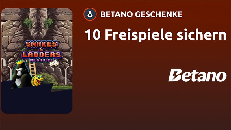 Nur bei Betano Freispiele ohne Einzahlung auf Snakes and Ladders Megadice Nur bei Betano Freispiele ohne Einzahlung auf Snakes and Ladders Megadice