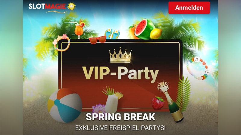 SlotMagie Spring Break mit exklusiven Freispiel-Partys! SlotMagie Spring Break mit exklusiven Freispiel-Partys!