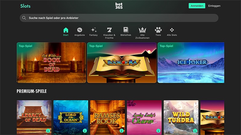 bet365 Casino Erfahrungen