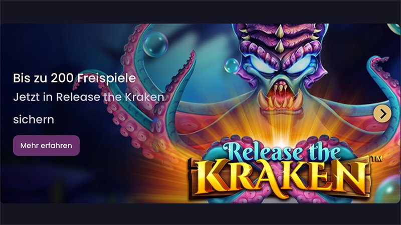 Lord Lucky Casino bis 200 Freispiele auf Release the Kraken! Lord Lucky Casino bis 200 Freispiele auf Release the Kraken!