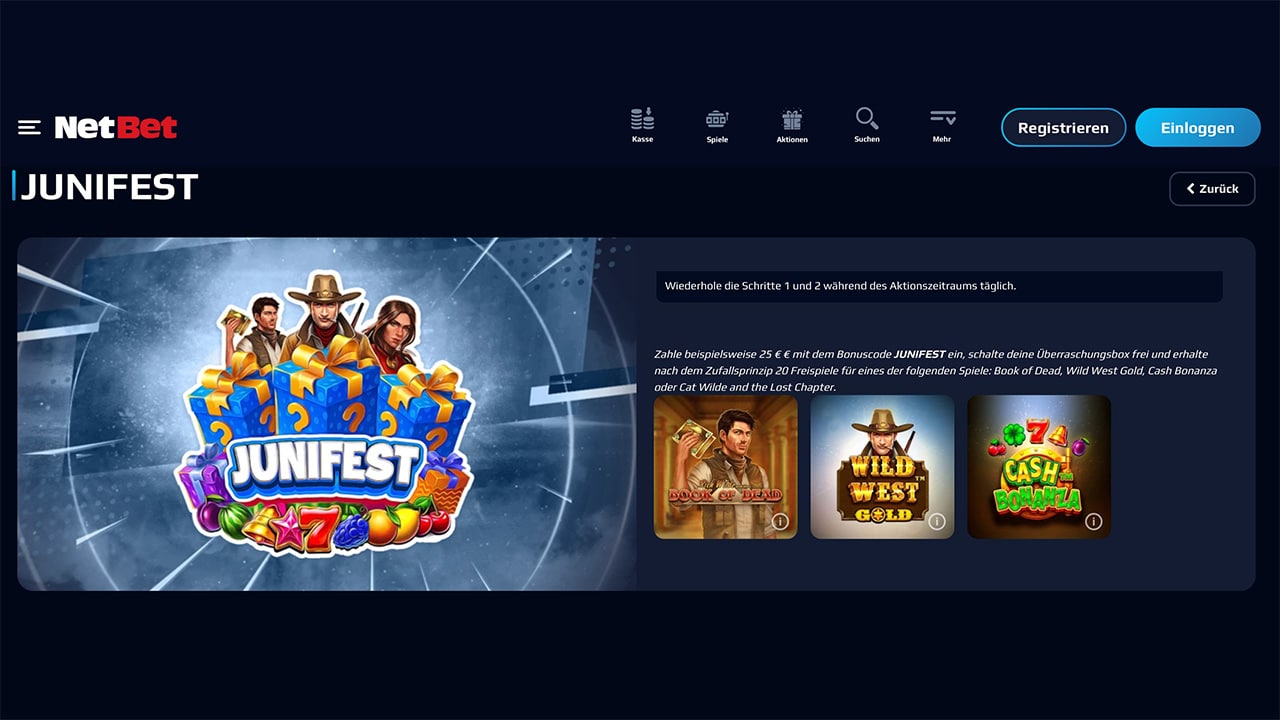NetBet Mystery-Box Juni 2025 NetBet Mystery-Box Juni 2025
