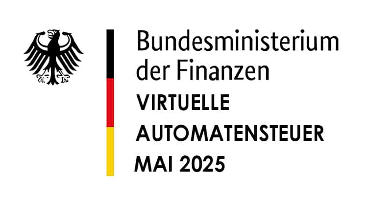 Spielautomaten Steuern Mai 2025 – minimales Wachstum?