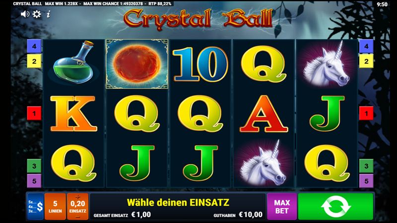 Crystal Ball Spielautomat 