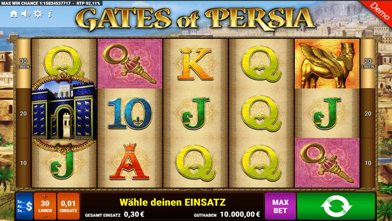 Gates of Persia Spielautomat 