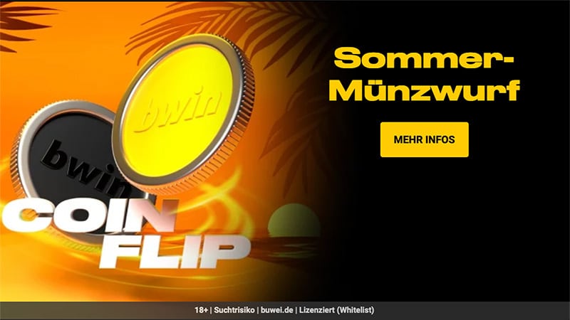 bwin Sommer-Münzwurf bringt Freispiele und mehr bwin Sommer-Münzwurf bringt Freispiele und mehr