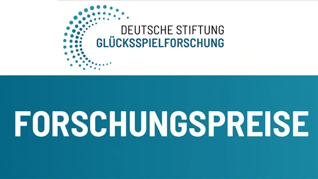 Deutsche Stiftung Glücksspielforschung – Ausschreibung Forschungspreise 2025/2026 Deutsche Stiftung Glücksspielforschung - Ausschreibung Forschungspreise 2025/2026