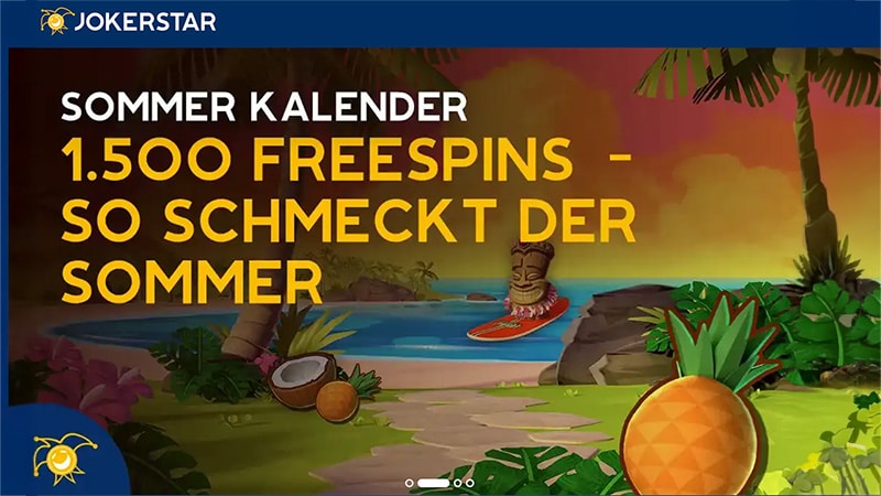 Jokerstar Sommerkalender 2025