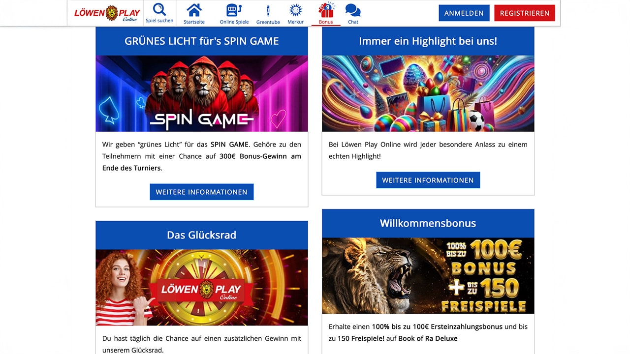 Löwen Play Slots-Turnier SPIN GAME Löwen Play Slots-Turnier SPIN GAME