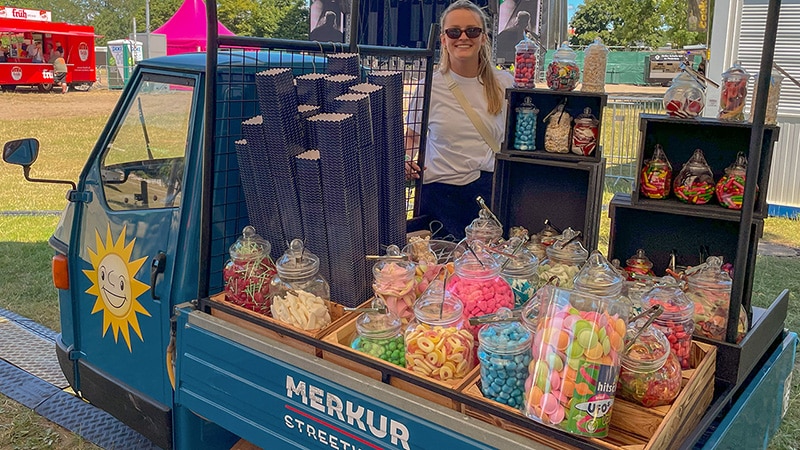 Merkur Group auf dem Rainbow Festival