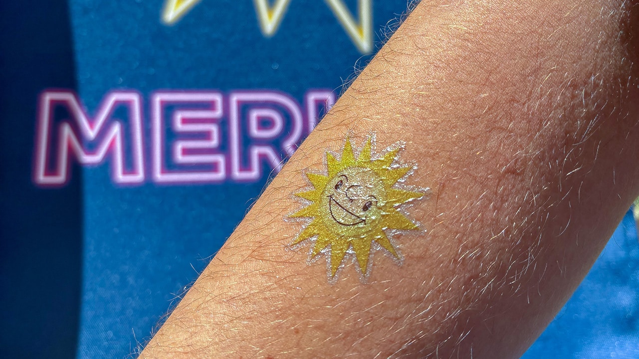 Merkur Sonne Tattoo